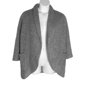 Philosphy Open Chunky Knit Cardigan Sweater Wool Look